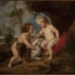  "El Niño Jesús y san Juan Bautista", de autor desconocido. 