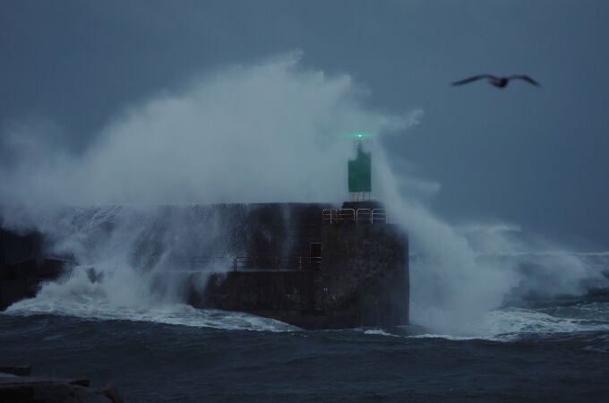 Temporal en Galicia. 