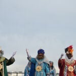 Los Reyes Magos llegan en barco a Valencia