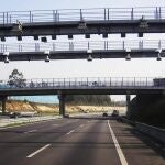 Pórtico autopista en Portugal