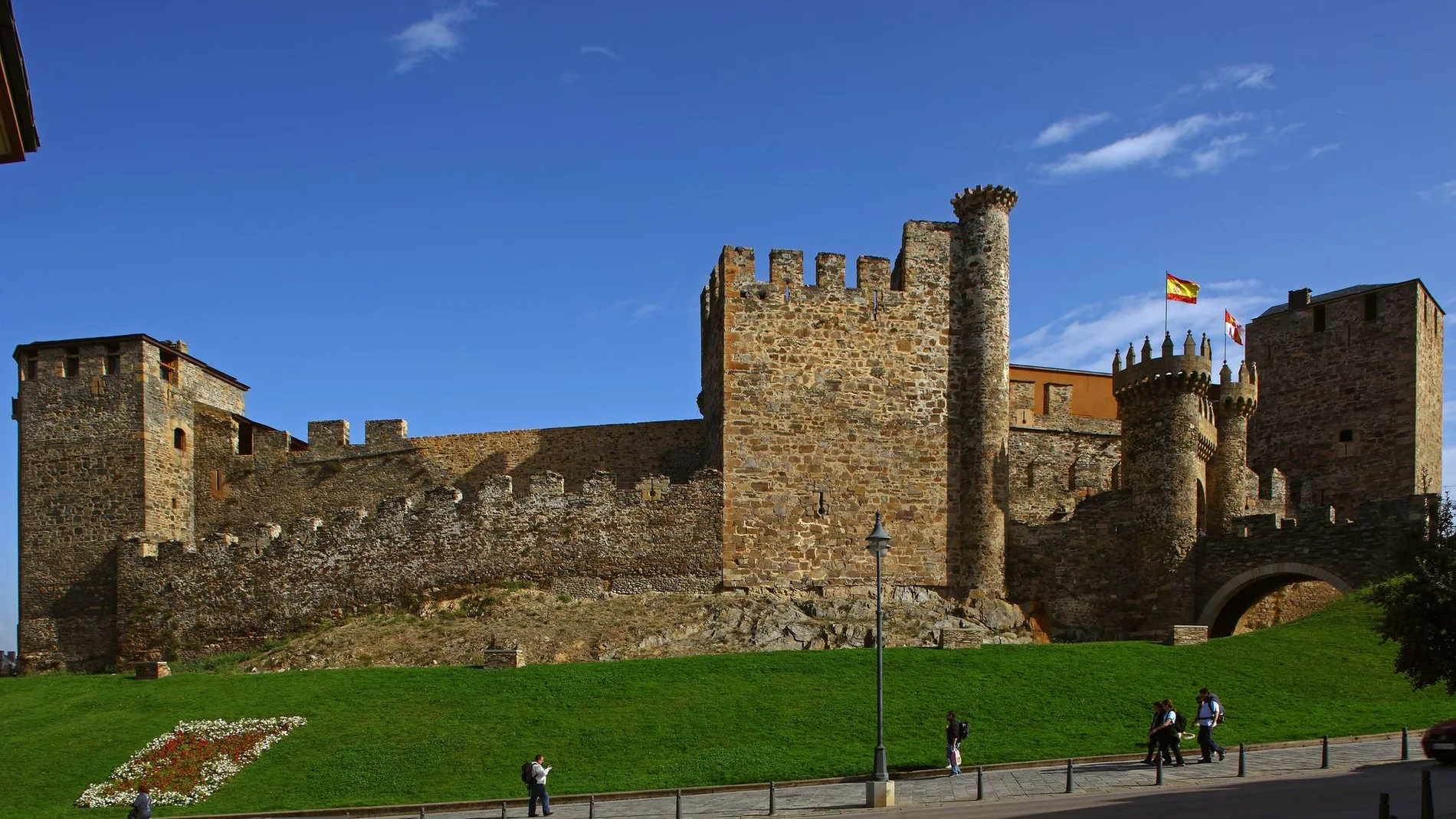 Castillo de "Los Templarios" de Ponferrada