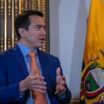 AMP.- Ecuador.- Noboa nombra a una nueva vicepresidenta de Ecuador mientras Abad afirma que asumirá la Presidencia