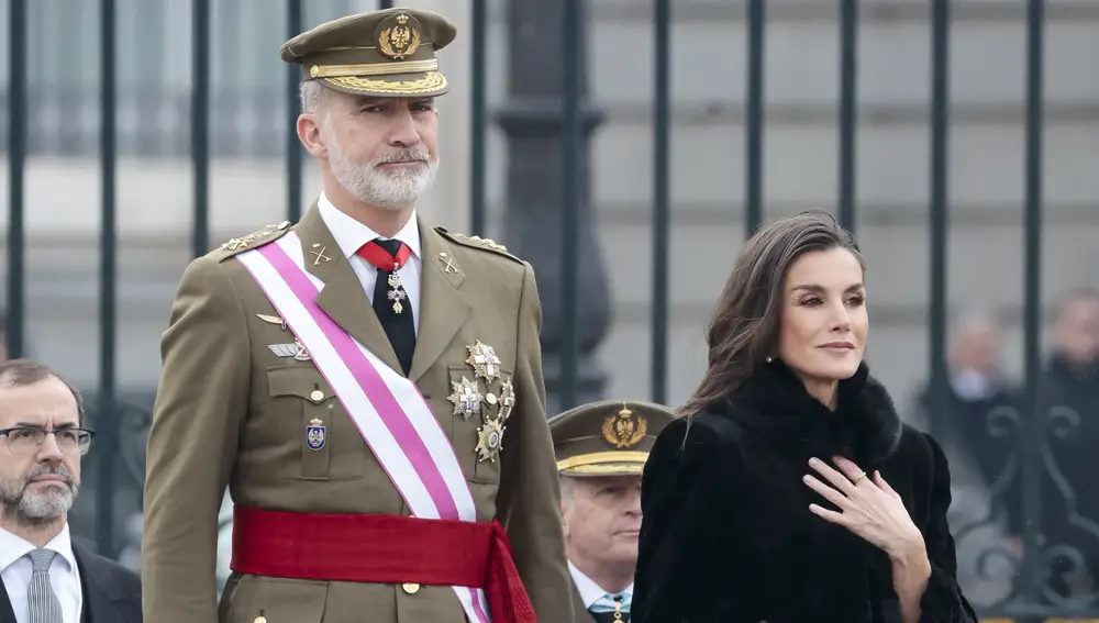 El look de la Reina Letizia en la Pascua Militar.