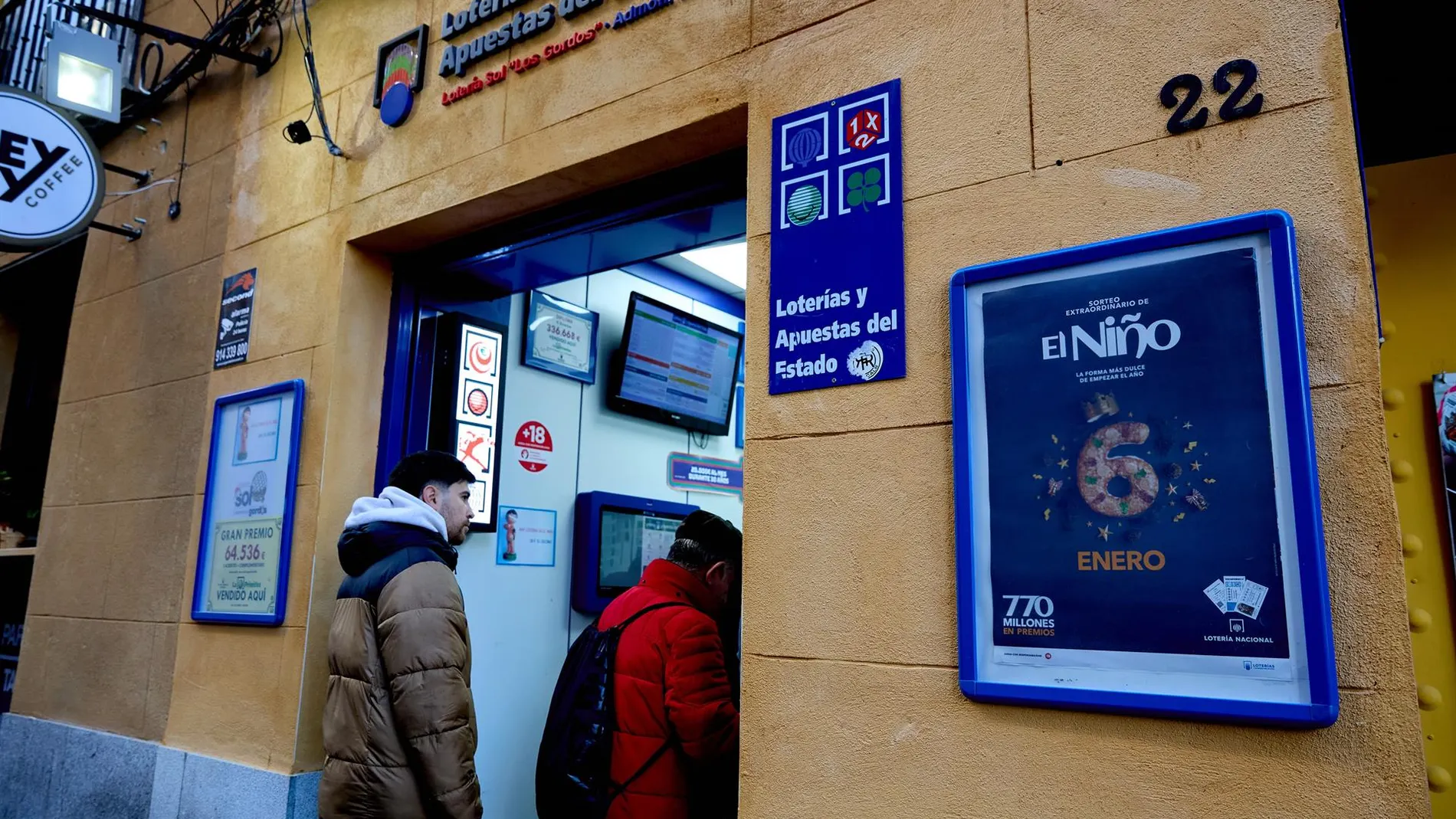 El Sorteo de 'El Niño' 2025 repartirá este 6 de enero 770 millones en premios, el primero de 200.000 euros al décimo