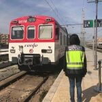 Alicante.- Sucesos.- Muere una joven de 24 años tras ser arrollada por un tren entre Torrellano y San Gabriel