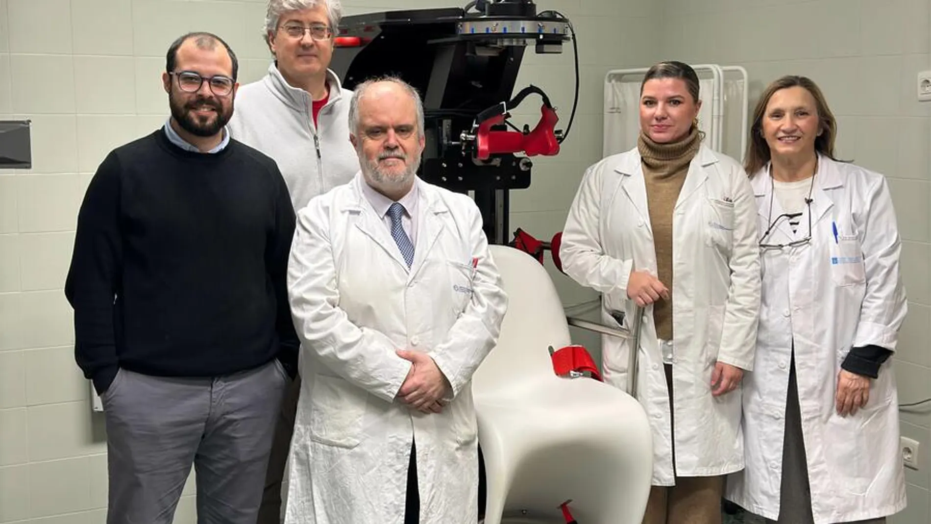 Foto de grupo del equipo que trabaja en el proyecto.