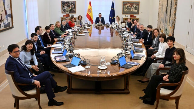 Primera reunión del año del Consejo de Ministros de 2025