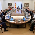 Primera reunión del año del Consejo de Ministros de 2025