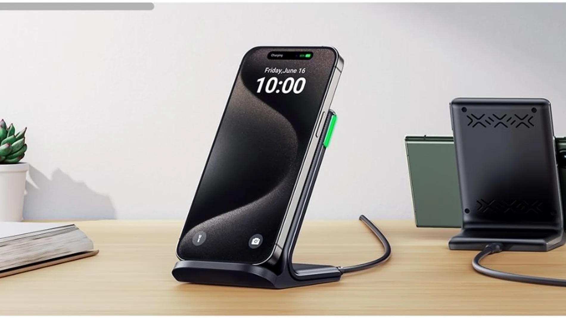 cargador inalámbrico rápido Iniu