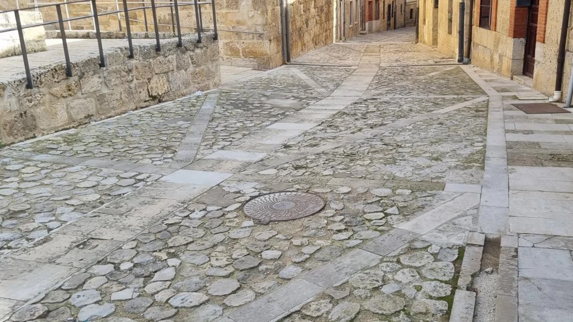 Restauración del tramo urbano de Castrojeriz