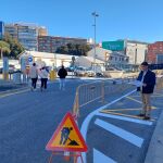 El acceso al parking de Adif se ha cambiado a la Avenida de Aguilera por las obras de la Estación Central del Tram