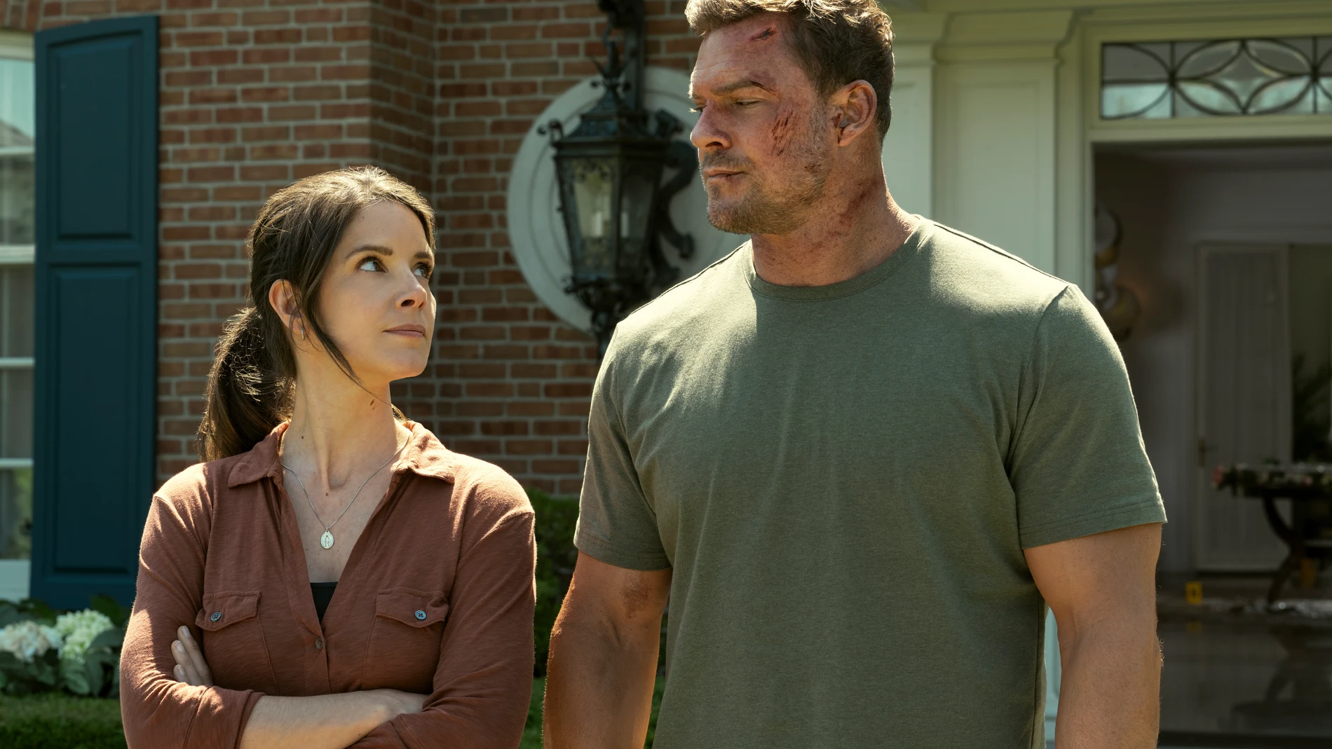 Alan Ritchson en la tercera temporada de "Reacher"