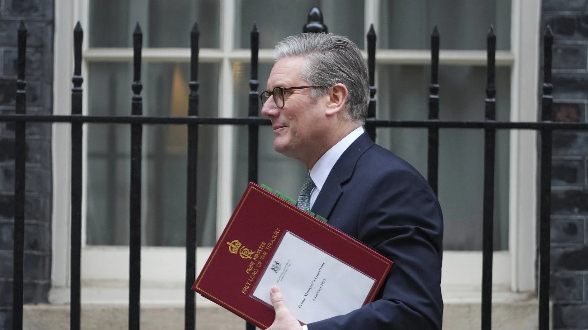 El "premier" británico, el laborista Keir Starmer