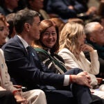 Sánchez interviene en el acto 'España en Libertad' para conmemorar los 50 años de la democracia