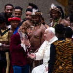 El Papa durante la audiencia general de este miércoles en el Vaticano