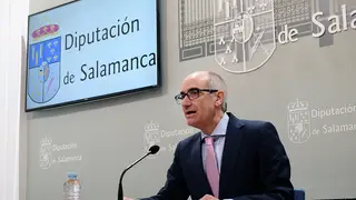 El presidente de la Diputación de Salamanca, Javier Iglesias El presidente de la Diputación de Salamanca, Javier Iglesias