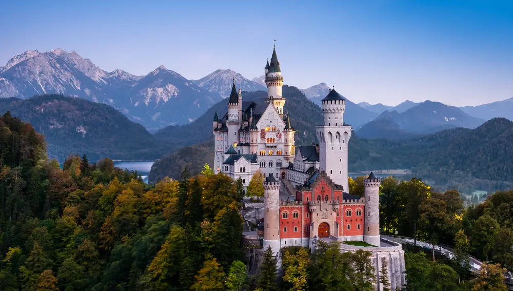 Castillo de Neuschwanstein, Bavaria, Alemania