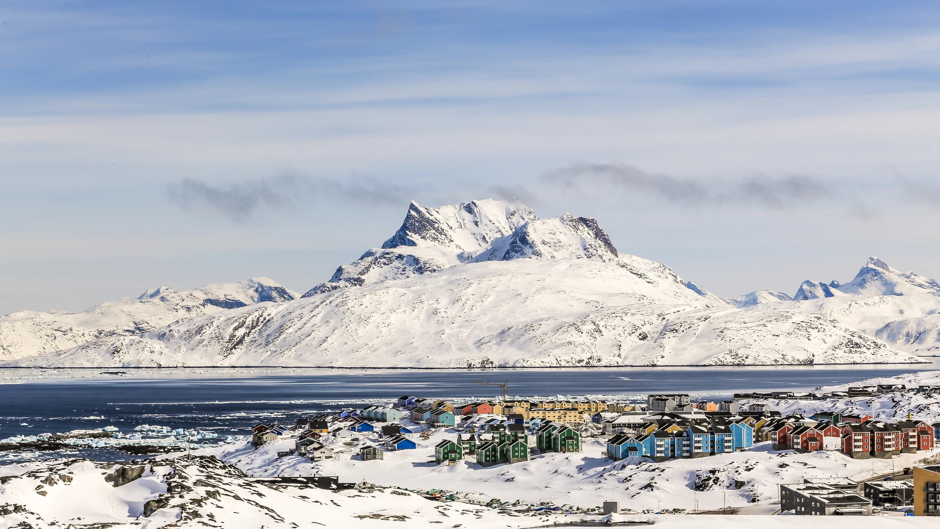 Nuuk, capital de Groenlandia