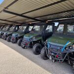 Imagen de los vehículos Corvus UTV para el Ejército del Aire