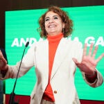 María Jesús Montero lanza su precandidatura a la Secretaría General del PSOE-A