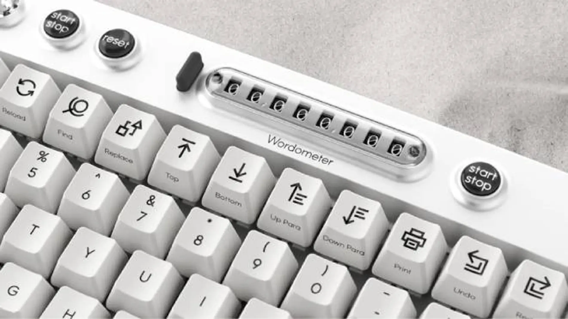 The Freewrite Wordrunner, un original teclado mecánico diseñado exclusivamente para escribir.