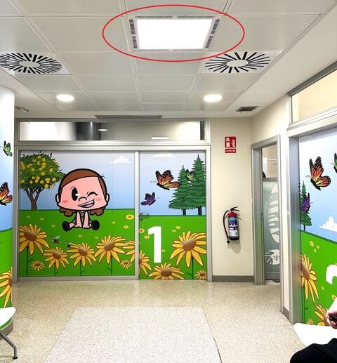 Urgencias Pediatría. VITHAS Xanit Internacional Benalmádena (Málaga) con dispositivos RZ-FC50