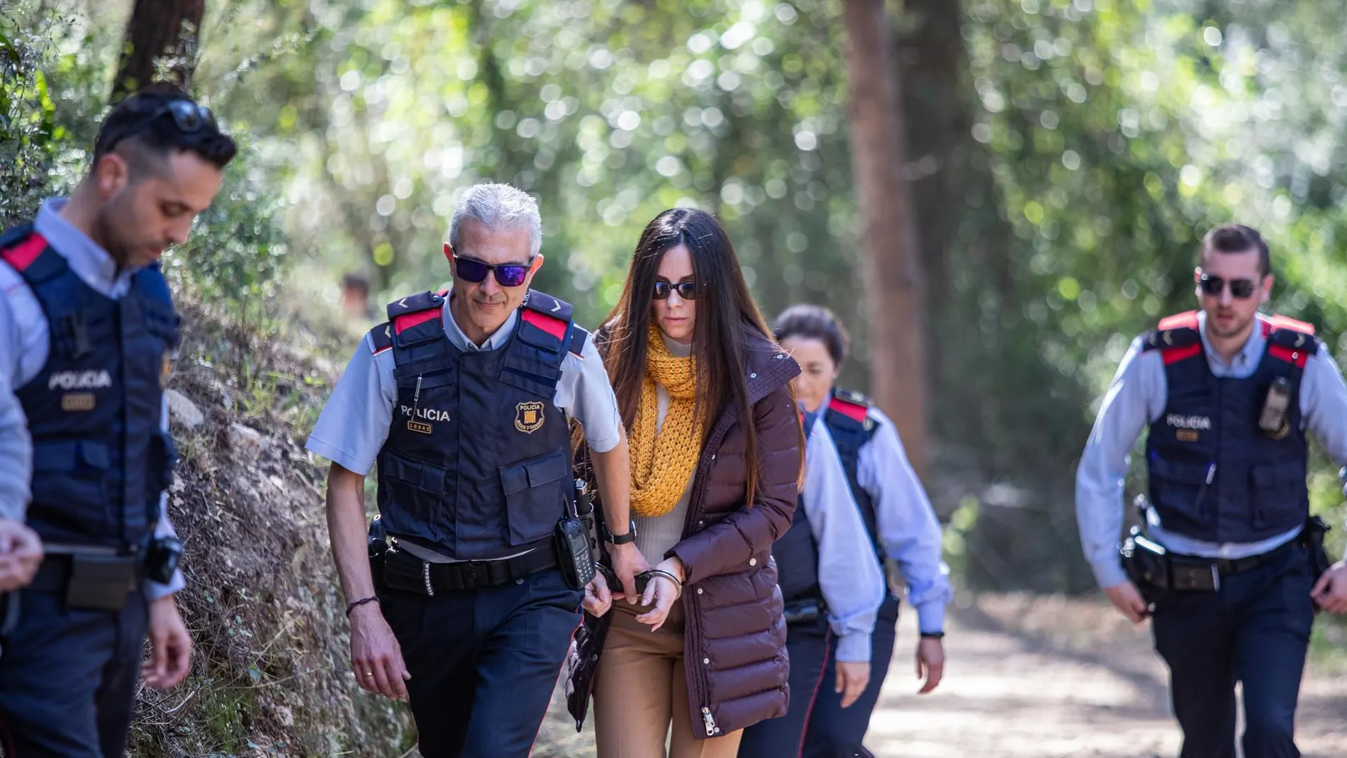 Rosa Peral, durante la investigación