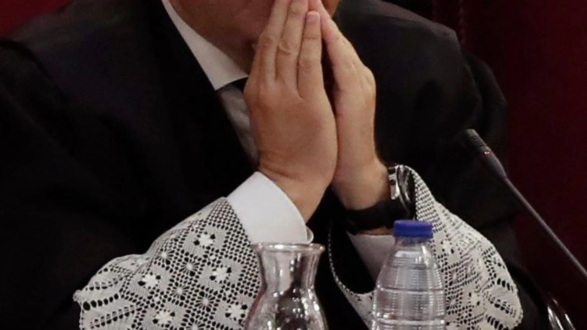 Fiscal en un juicio en el Tribunal Supremo