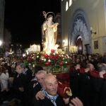 Imagen de la procesión de San Antón en Alicante