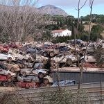 La Carrasca-Ecologistes en Acció pide la retirada "urgente" de los coches de la dana depositados en Muro