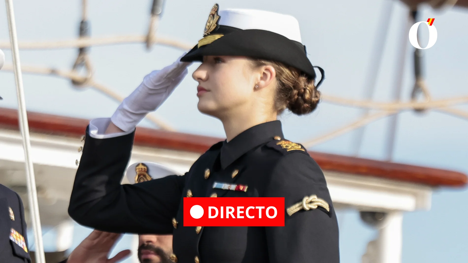 Salida del buque escuela Juan Sebastian Elcano, en directo hoy