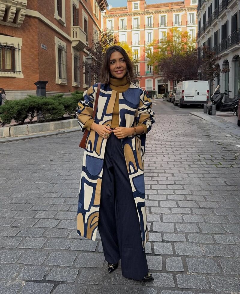Prendas estampadas.