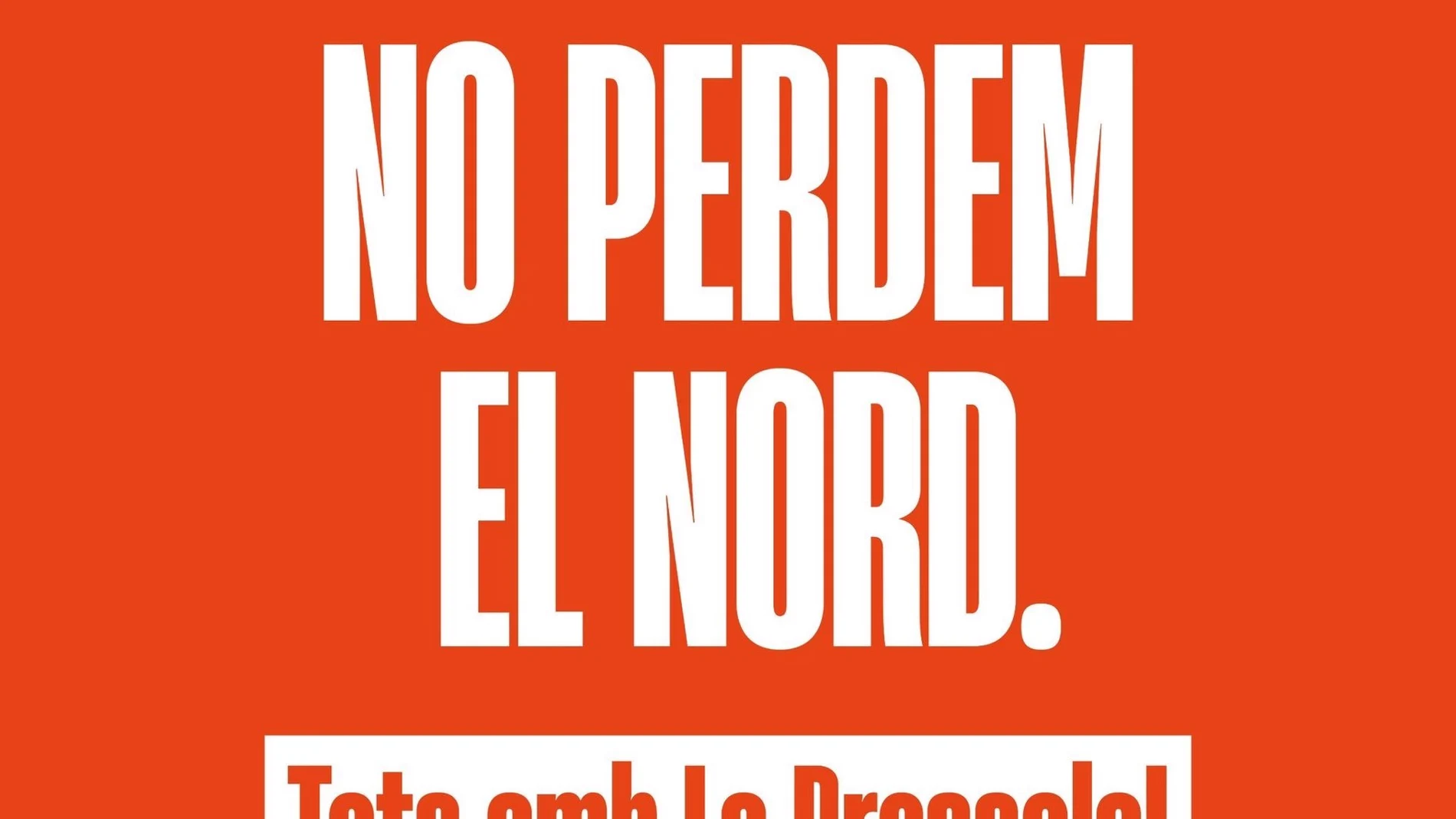 El cartel de la campaña de Òmnium