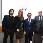 Carnero, Almeida, Caramanzana, Ángel de Miguel y Javier del Río, tras la presentación del proyecto "Valladolid Now"