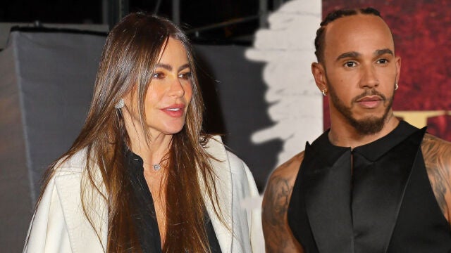 Sofía Vergara y Lewis Hamilton