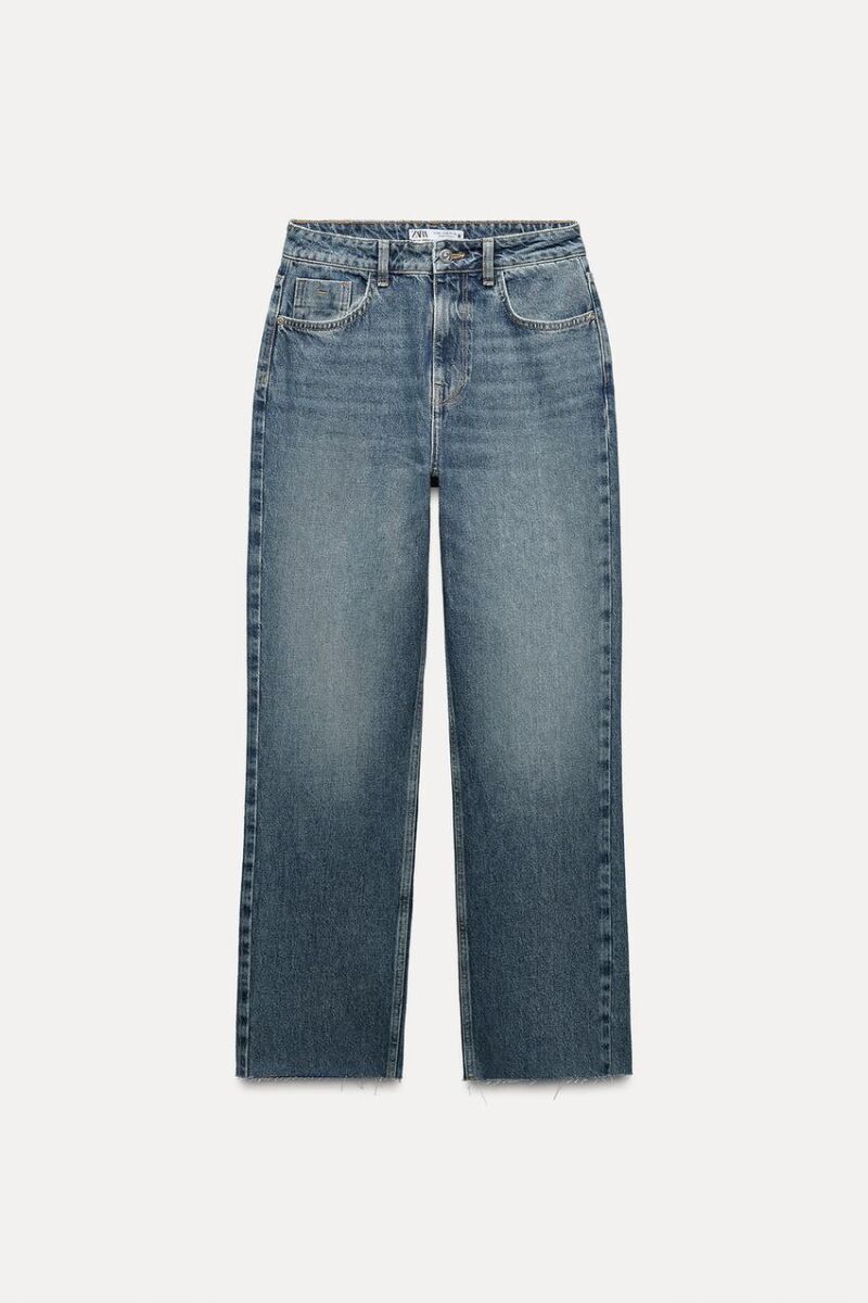 Jeans Z1975 rectos tiro alto long length
