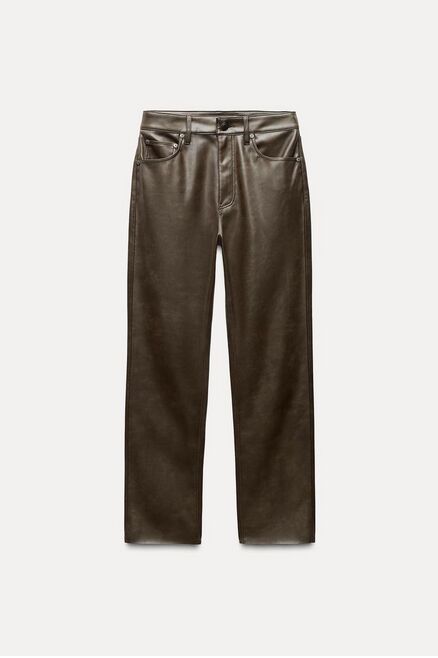 Pantalones piel. 