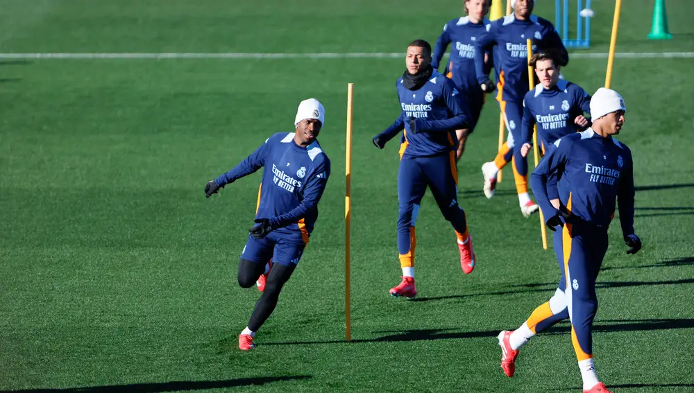 Entrenamiento Real Madrid
