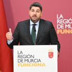 El presidente de la Comunidad, Fernando López Miras, anuncia un nuevo decreto ley que establecerá un modelo pionero de vivienda