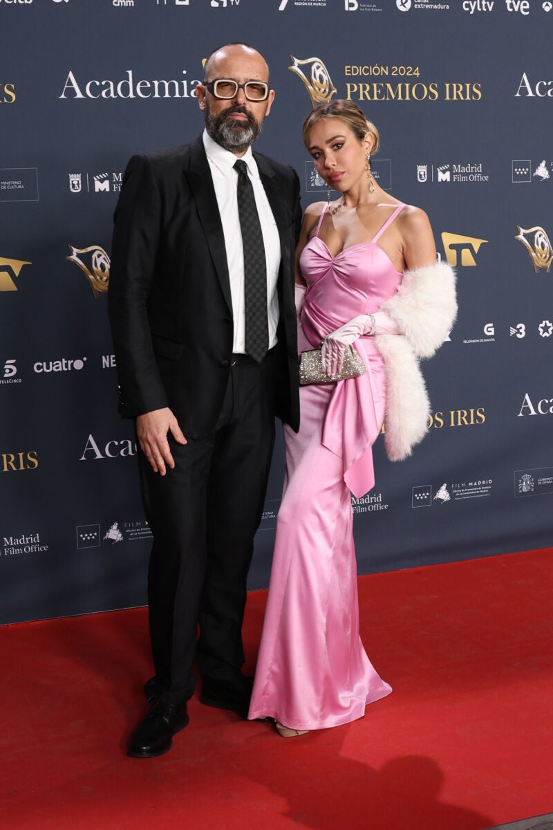 Risto Mejide y Gracia Castta en la entrega de los Premios Iris de la televisión