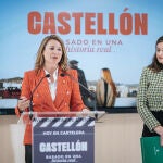 La alcaldesa de Castellón, Begoña Carrasco, y la concejal de Turismo, Arantxa Miralles