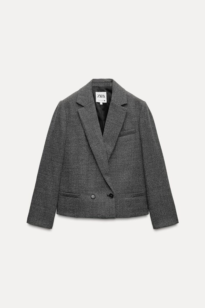 Blazer estructura lana 100% ZW Collection