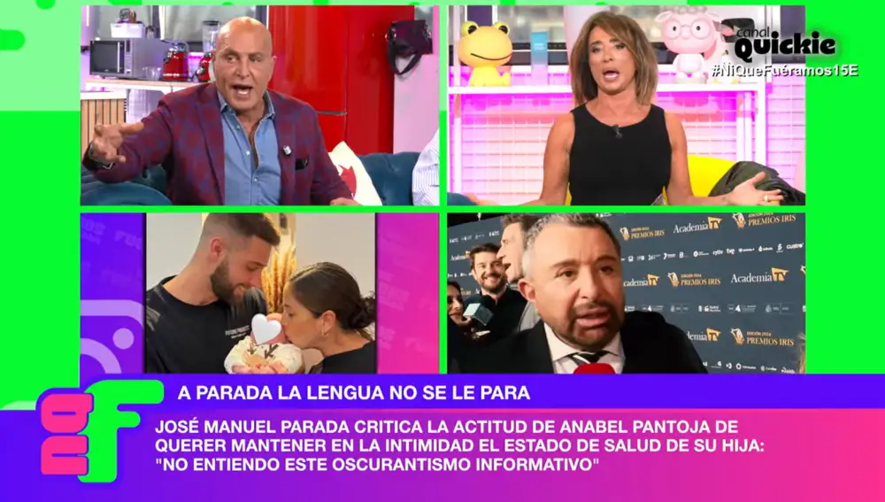 Kiko Matamoros, muy enfadado en "Ni que fuéramos Shhh"