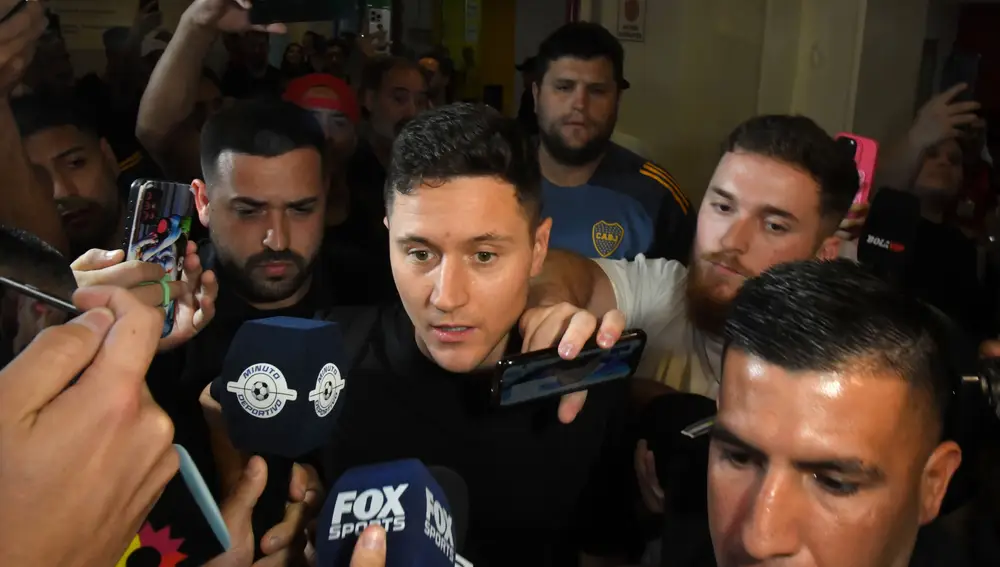 Español Ander Herrera llega a Buenos Aires para jugar con Boca