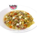 Receta de sopa de verduras 
