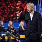 Carlos Sobera, presentador de 'GH Dúo 3', durante la cuarta gala del concurso de Telecinco