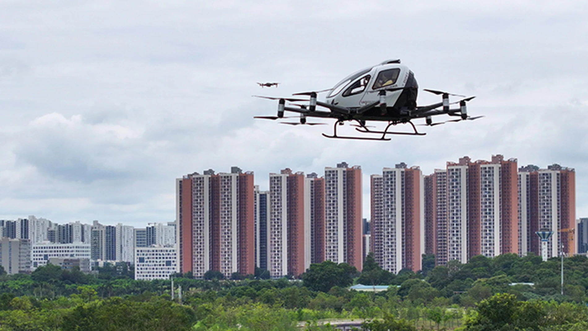 Aerotaxi para dos: el sueño del comic que se hace realidad