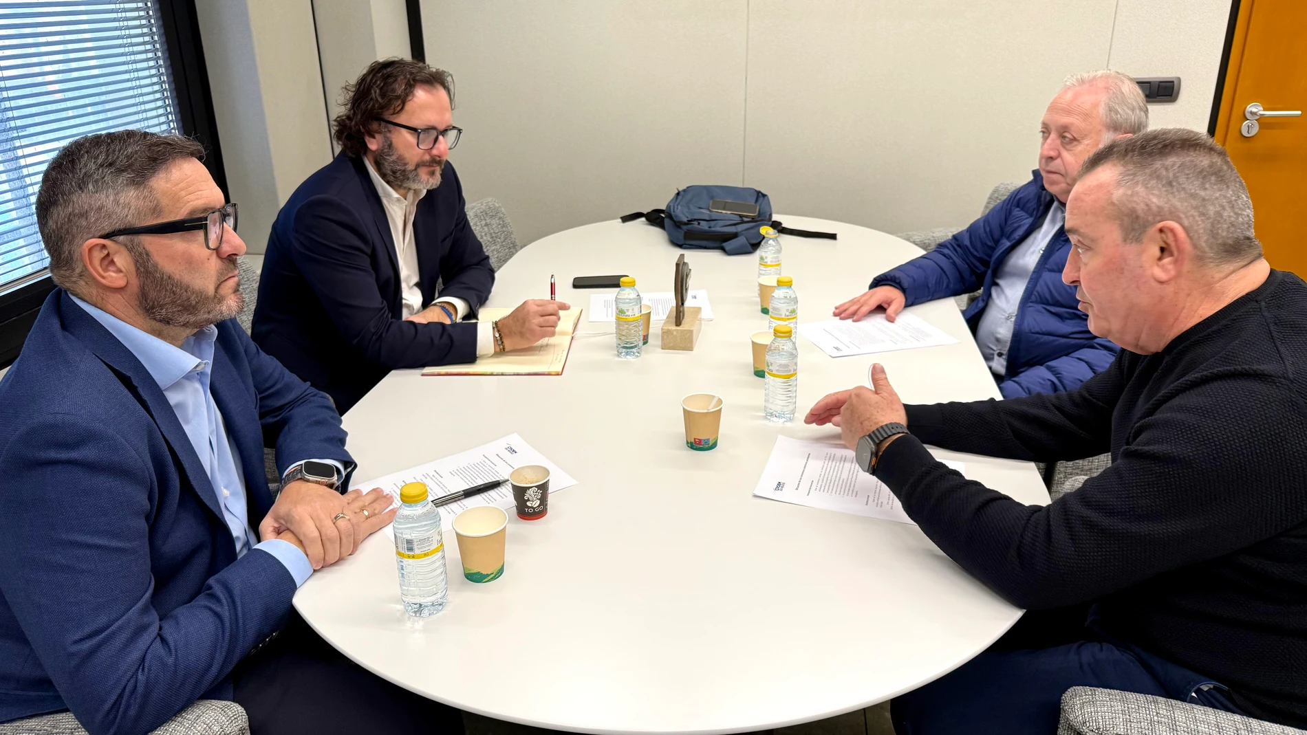 CROEM, UGT y CCOO comparten la preocupación por la financiación que padece la Región de Murcia