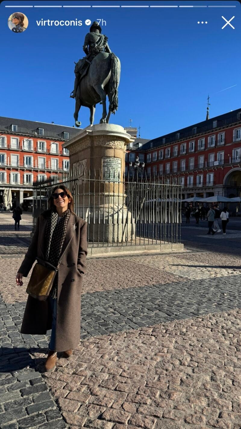 Virginia Troconis con el abrigo favorito de las 'insiders'.