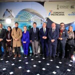 Acto de presentación hoy en Alicante del expositor de la Comunidad Valenciana en Fitur